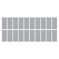 1000 Pcs/20 Sheets 3D Scanning Marker ID 6mm OD 10mm High Reflection Strong Adhesion 3D Tracking Dot Reference Point Marker