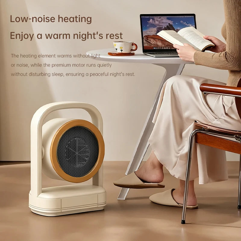 Desktop Heater Electric Heater Hot Air Blower Portable Heater Mini Energy Saving for Office Room Dormitory Home Appliance Warmer