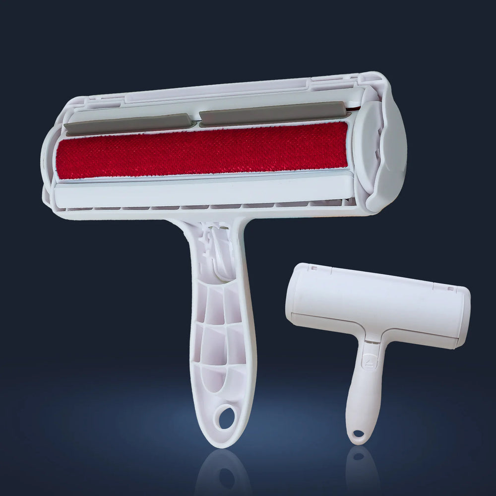 Pet Hair Remover Roller - Dog & Cat Fur Remover with Self-Cleaning Base - Efficient Animal Hair Removal Tool - Perfect for Furni