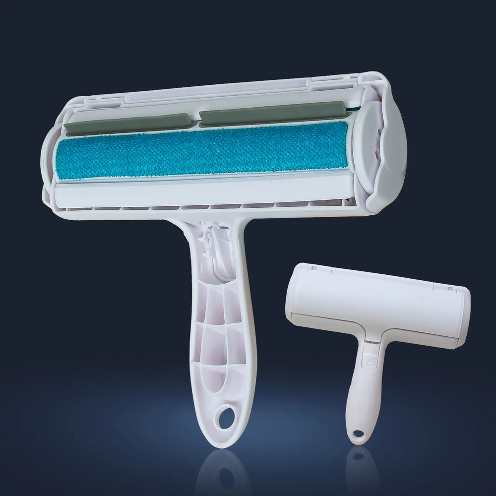 Pet Hair Remover Roller - Dog & Cat Fur Remover with Self-Cleaning Base - Efficient Animal Hair Removal Tool - Perfect for Furni