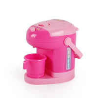 Coffee Machine Household Appliances Toys Toaster Blender Cooking Pretend Play Set Sweeper Vacuum Cleaner Kitchen Toys Boy Girl
