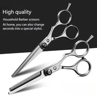 Professional Hairdressing Haircut Scissors 6 Inch Barber Shop Hairdresser's Cutting Thinning Tools High Quality Salon Set