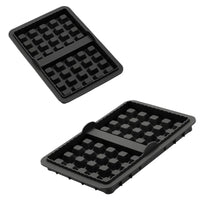 Air Fryer Silicone Biscuit Mold Set Square Waffle Model Non-stick Baking Tray Compatible For Pancakes Baking Accessories