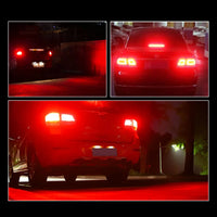 2pcs 1156 P21W BA15S PY21W BAU15S 1157 BAY15D P21/5W 7440 W21W 7443 2835 54SMD LED Bulb 12V Turn Signal Light Brake Reverse Lamp