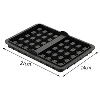 Air Fryer Silicone Biscuit Mold Set Square Waffle Model Non-stick Baking Tray Compatible For Pancakes Baking Accessories