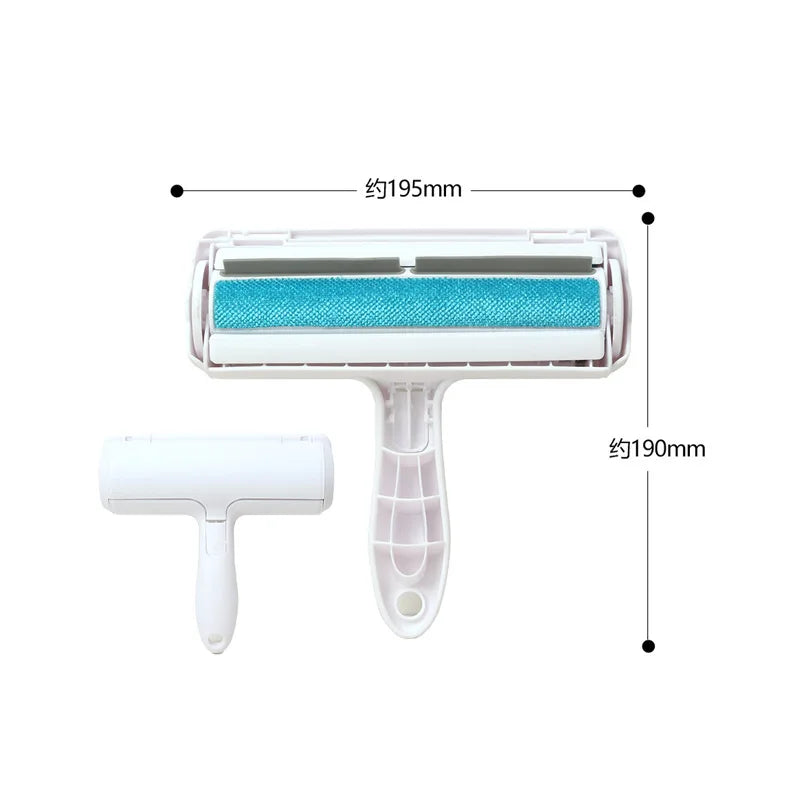 Pet Hair Remover Roller - Dog & Cat Fur Remover with Self-Cleaning Base - Efficient Animal Hair Removal Tool - Perfect for Furni