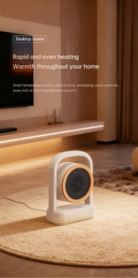 Desktop Heater Electric Heater Hot Air Blower Portable Heater Mini Energy Saving for Office Room Dormitory Home Appliance Warmer