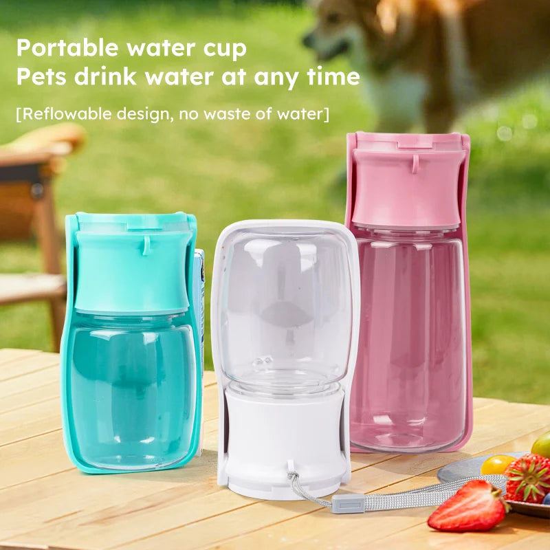 Pet water cup, pet water dispenser, foldable pet travel cup, dog kettle, cat water bowl, pet water supplies