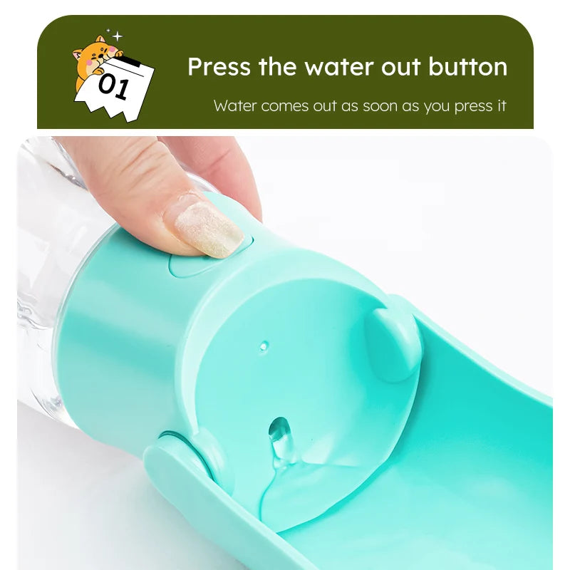 Pet water cup, pet water dispenser, foldable pet travel cup, dog kettle, cat water bowl, pet water supplies