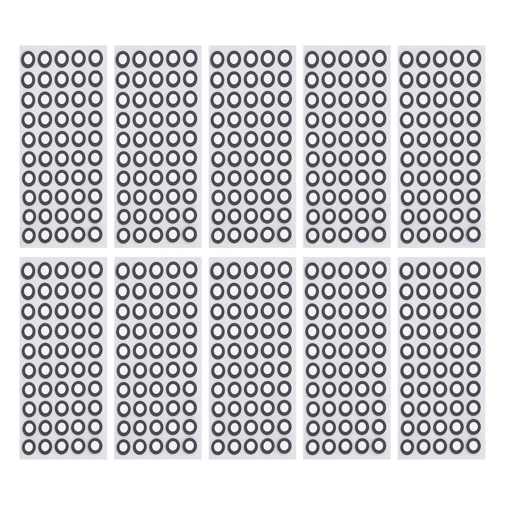 1000 Pcs/20 Sheets 3D Scanning Marker ID 6mm OD 10mm High Reflection Strong Adhesion 3D Tracking Dot Reference Point Marker