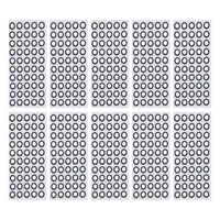 1000 Pcs/20 Sheets 3D Scanning Marker ID 6mm OD 10mm High Reflection Strong Adhesion 3D Tracking Dot Reference Point Marker